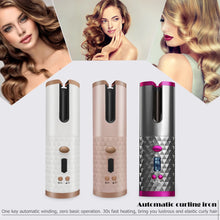Load image into Gallery viewer, Cordless Automatic Hair Curler